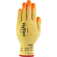 HyFlex&reg; High Visibility Cut-Resistant Gloves, Size 6, 13 Gauge, Foam Nitrile Coated, Stainless Steel/Kevlar&reg;/Spandex Shell, ASTM ANSI Level A5/EN 388 Level E Northern Industrial Supply Inc.