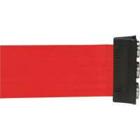 Cassette de ruban magn&eacute;tique pour barri&egrave;re de contr&ocirc;le des foules personnalis&eacute;e, 12', Ruban Rouge Northern Industrial Supply Inc.