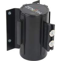 Barri&egrave;re &agrave; fixation murale avec ruban magn&eacute;tique, Acier, Fixation par vis, 7', Ruban Bleu Northern Industrial Supply Inc.
