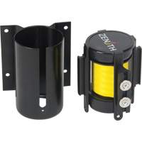 Barri&egrave;re &agrave; fixation murale avec ruban magn&eacute;tique, Acier, Fixation par vis, 7', Ruban Jaune Northern Industrial Supply Inc.