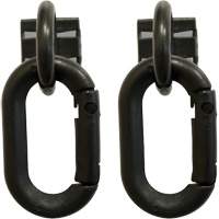 Safety Chain Magnetic Ring & Carabiner Set, Black Northern Industrial Supply Inc.