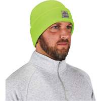 N-Ferno&reg; Rib Knit Beanie Hat, One Size, High-Visibility Lime Green Northern Industrial Supply Inc.