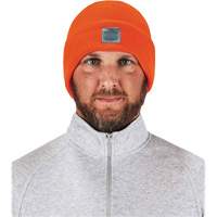 N-Ferno&reg; Rib Knit Beanie Hat, One Size, Orange Northern Industrial Supply Inc.