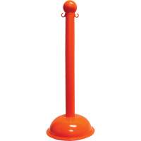 Heavy-Duty Stanchion, 40" High, Orange Northern Industrial Supply Inc.
