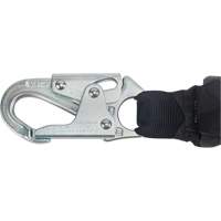 Miller&reg; HP Shock-Absorbing Lanyard, 4', Locking Rebar Hook Center, Locking Snap Hook Leg Ends, Polyester Northern Industrial Supply Inc.