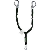 Miller&reg; Arc-Rated Shock-Absorbing Lanyard, 6', Locking Snap Hook Center, Locking Snap Hook Leg Ends, Kevlar&reg; Northern Industrial Supply Inc.