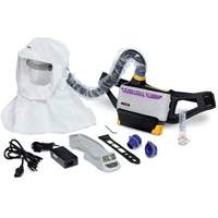 Versaflo Powered Air Purifying Respirator Easy Clean Kit, Loose Fitting Hood & Faceshield, Lithium-Ion Battery Northern Industrial Supply Inc.