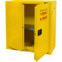Armoire pour produits inflammables, 30 gal., 2 Porte(s), 43" La x 44" h x 18" p Northern Industrial Supply Inc.