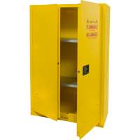Armoire pour produits inflammables, 45 gal., 2 Porte(s), 43" La x 65" h x 18" p Northern Industrial Supply Inc.
