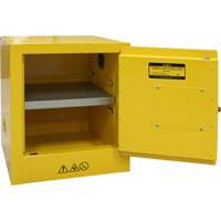 Flammable Storage Cabinet, 4 gal., 1 Door, 17" W x 22" H x 18" D Northern Industrial Supply Inc.