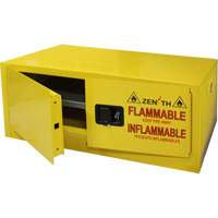 Flammable Storage Cabinet, 12 gal., 2 Door, 43" W x 18" H x 18" D Northern Industrial Supply Inc.