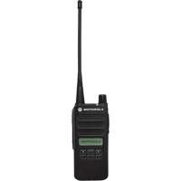 CP100 Series Two-Way Radio, UHF Radio Band, 160 Channels, 250000 sq. ft. Range Northern Industrial Supply Inc.