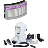 Versaflo Easy Clean PAPR Kit, Loose Fitting Hood & Faceshield, Lithium-Ion Battery Northern Industrial Supply Inc.