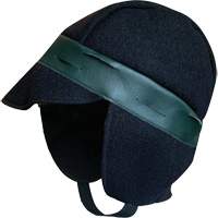 Coiffe d'hiver pour casque de s&eacute;curit&eacute;, Doublure en Mouton, Taille unique, Bleu marine Northern Industrial Supply Inc.