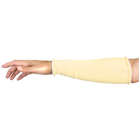 Contender Cut-Resistant Composite-Knit Sleeves, Aramid, 18", ASTM ANSI Level A5, Yellow Northern Industrial Supply Inc.