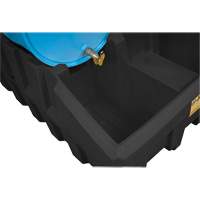 EcoPolyBlend Drum Management Base, 59" L x 49" W x 26" H, 66 US gal. Capacity Northern Industrial Supply Inc.