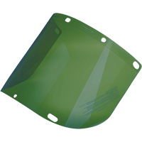 Dynamic Formed Faceshield, Polycarbonate, Green Tint Northern Industrial Supply Inc.
