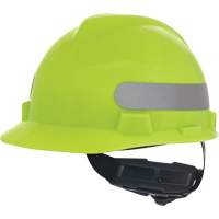 Casque de s&eacute;curit&eacute; &agrave; fentes V-Gard, R&eacute;pond aux normes CSA type 1, Suspension Rochet, Non ventil&eacute; Northern Industrial Supply Inc.