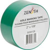 Aisle Marking Tape, 2" x 108', PVC, Green Northern Industrial Supply Inc.