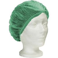 Bonnet bouffant pliss&eacute; Ronco Care, Polypropyl&egrave;ne, 21", Vert Northern Industrial Supply Inc.