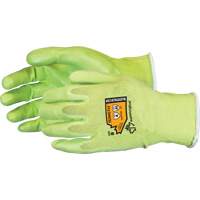 Gants &agrave; haute visibilit&eacute; en fibre de filament composite r&eacute;sistants aux coupures, Taille 5, Calibre 18, Rev&ecirc;tement Mousse de nitrile, Enveloppe en TenActiv, ANSI/ISEA 105 niveau 4 Northern Industrial Supply Inc.