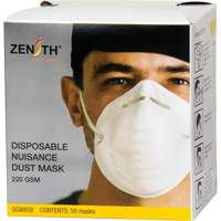 Masques jetable contre les poussi&egrave;res nuisibles Northern Industrial Supply Inc.
