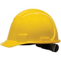 Casque de s&eacute;curit&eacute; &agrave; bord court North, R&eacute;pond aux normes CSA type 1, Suspension Rochet, Non ventil&eacute; Northern Industrial Supply Inc.