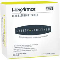 Serviettes nettoyantes pour lentilles, 4,9" x 7,9", 300 /pqt. Northern Industrial Supply Inc.