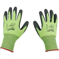 Gants &agrave; haute visibilit&eacute; enduits par trempage, Taille Petit, Calibre 15, Rev&ecirc;tement Polyur&eacute;thane, Enveloppe en Poly&eacute;thyl&egrave;ne, ASTM ANSI niveau A5 Northern Industrial Supply Inc.