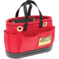 Seau avec aimant pour travail en hauteur, 14" lo x 7" la x 10" h, Toile, Rouge Northern Industrial Supply Inc.