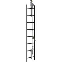 20' Lad-Saf Cable Vertical Safety System, Galvanized Steel Northern Industrial Supply Inc.