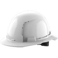 Casque de s&eacute;curit&eacute; &agrave; bord complet, R&eacute;pond aux normes CSA type 1, Suspension Rochet, Ventil&eacute; Northern Industrial Supply Inc.