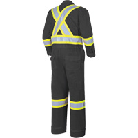 7702BK FR-Tech&reg; 88/12 FR Arc Rated Coveralls, Size 36, Black, 9.7 cal/cm² Northern Industrial Supply Inc.
