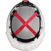 Casque de s&eacute;curit&eacute; &agrave; bordure avant, R&eacute;pond aux normes CSA type 1, Suspension Rochet, Non ventil&eacute; Northern Industrial Supply Inc.