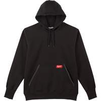 Heavy-Duty Pullover Hoodie, Men's, Small, Black Northern Industrial Supply Inc.