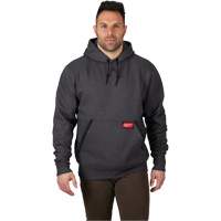 Heavy-Duty Pullover Hoodie, Men's, Small, Grey Northern Industrial Supply Inc.