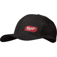 GridIron Snapback Trucker Hat, Black, Cotton/Nylon/Polyester Northern Industrial Supply Inc.