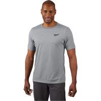 Hybrid Work Tee Shirt, Men's, Small, Grey Northern Industrial Supply Inc.