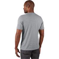 Hybrid Work Tee Shirt, Men's, Small, Grey Northern Industrial Supply Inc.