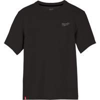 Hybrid Work Tee Shirt, Men's, Small, Black Northern Industrial Supply Inc.