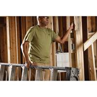 Hybrid Work Tee Shirt, Men's, Small, Green Northern Industrial Supply Inc.