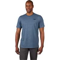 Hybrid Work Tee Shirt, Men's, Small, Blue Northern Industrial Supply Inc.