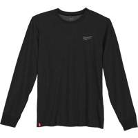 Hybrid Work Tee Shirt, Men's, Small, Black Northern Industrial Supply Inc.