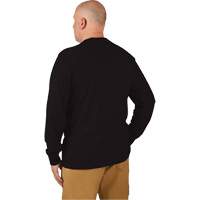 Hybrid Work Tee Shirt, Men's, Small, Black Northern Industrial Supply Inc.