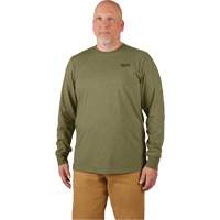 Hybrid Work Tee Shirt, Men's, Small, Green Northern Industrial Supply Inc.
