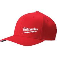Flexfit&reg; Fitted Hat, Red, Poly-Cotton Northern Industrial Supply Inc.