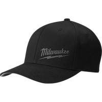 Flexfit&reg; Fitted Hat - Small/Medium, Black, Poly-Cotton Northern Industrial Supply Inc.