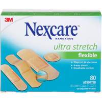 Pansements ultra-extensibles Nexcare, Assorti, Plastique, Non st&eacute;rile Northern Industrial Supply Inc.
