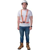 Traffic Harness, High Visibility Orange, Silver Reflective Colour, Medium Northern Industrial Supply Inc.