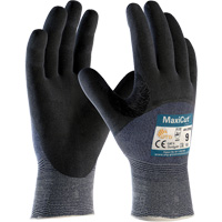 Gants r&eacute;sistants aux coupures en tricot sans couture ATG MaxiCut Ultra, Taille Grand, Calibre 15, Rev&ecirc;tement Nitrile, Enveloppe en Fil technique, ASTM ANSI niveau A3/EN 388 niveau 5/EN 388 niveau C Northern Industrial Supply Inc.